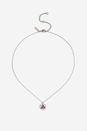 Topshop *fire Element Ditsy Necklace