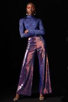 Topshop *hologram Sequin Trousers By Topshop X Halpern