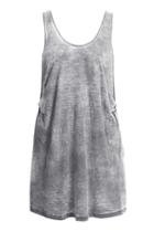 Topshop Burnout Jersey Knot Side Cover Up