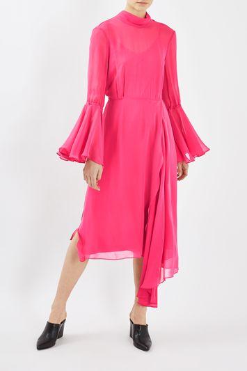 Topshop Showstopper Ruffle Dress By Boutique