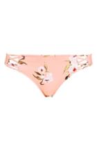 Topshop Posie Pink Bikini Bottoms