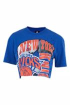 Topshop New York Knicks Crop Top By Unk X Topshop