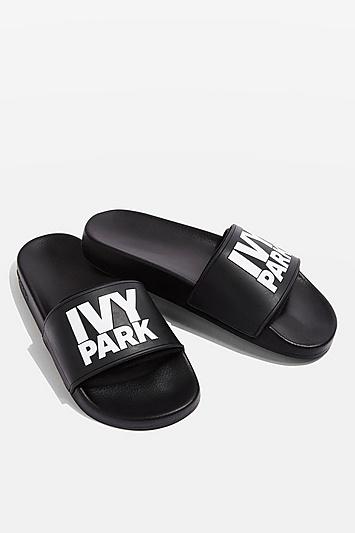 Logo Slider Shoes By Ivy Park