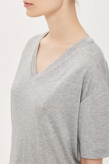 Topshop Ultimate Relax V-neck T-shirt By Boutique