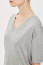 Topshop Ultimate Relax V-neck T-shirt By Boutique