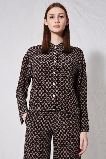 Topshop *geometric Pyjama Trouser By Boutique