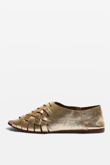 Topshop Florida Foldown Flats