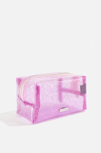 Topshop *glitter Bomb Make Up Bag By Skinnydip