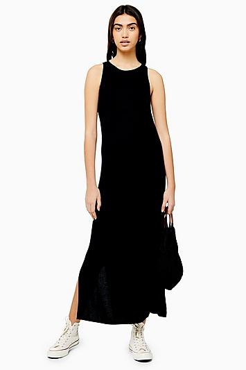 Topshop Jersey Midaxi Dress