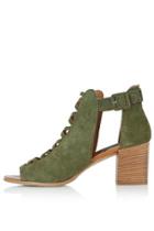 Topshop Jennifer Lattice Mid Shoes