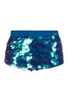 Topshop Ultra Sequin Shorts By Rosa Bloom
