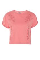 Topshop Embroidered T-shirt