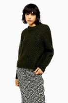Topshop Idol Chunky Jumper With Wool