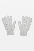 Topshop Knitted Star Gloves