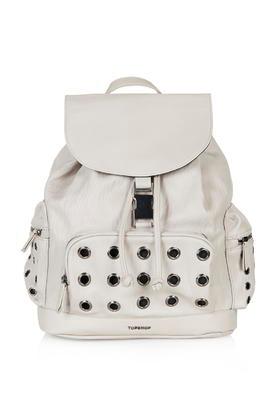 Topshop Eyelet Backpack