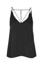 Topshop Tall Strappy Plunge Cami Top
