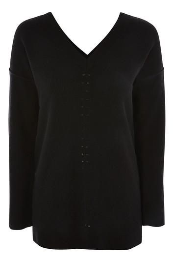 Topshop Knitted Pointelle Jumper