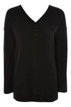 Topshop Knitted Pointelle Jumper