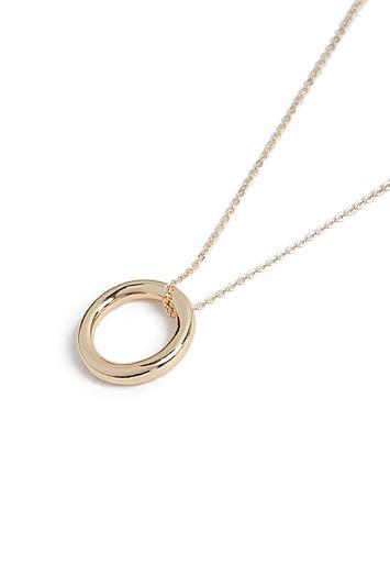 Topshop *ring Long Pendant