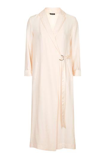 Topshop Tie-side Maxi Duster Coat