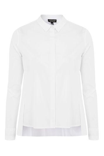Topshop Neat Poplin Shirt