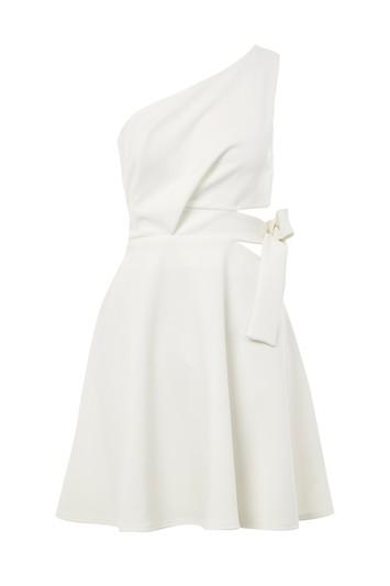 Topshop One Shoulder Prom Dress
