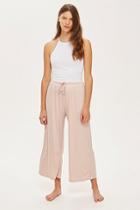 Topshop Soft Mini Ribbed Trousers
