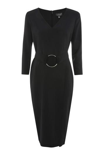 Topshop O-ring Shift Dress