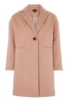 Topshop Millie Relaxed Crombie Coat
