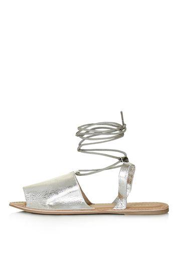 Topshop Holly Ankle Tie Sandal