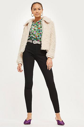 Topshop Black Sidney Jeans