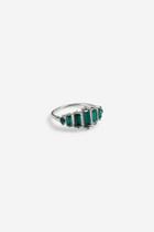 Topshop *emerald Stone Rings