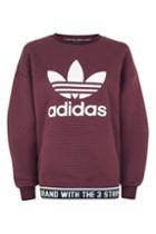 Topshop Trefoil Sweatshirt By Adidas