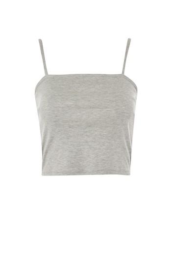 Topshop Tall Cropped Vest Top