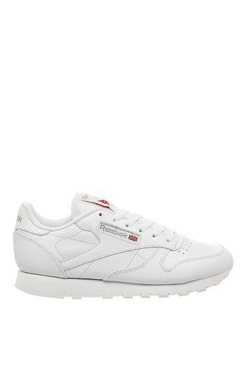 Topshop *reebok Classic Leather Trainers