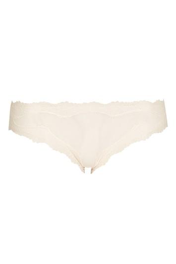 Topshop Mesh French Knicker
