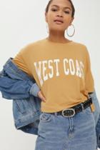 Topshop West Coast Crop Tee