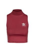 Topshop *high Neck Cropped Top By Adidas Originals