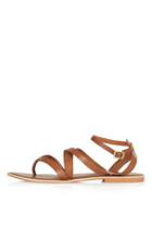 Topshop Hercules Strappy Leather Sandals