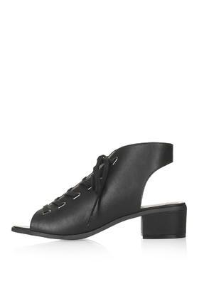 Topshop Nadia Lace Up Shoe Boot