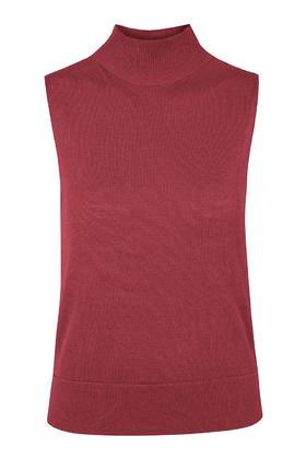 Topshop Sleeveless Fine-knit Jumper