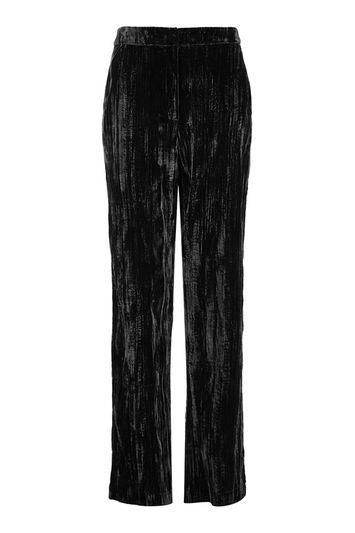 Topshop Velvet Wide Leg Trousers
