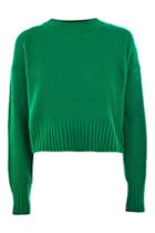 Topshop Petite Curved Hem Sweater