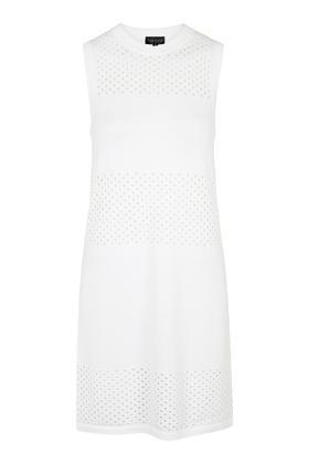 Topshop Pointelle Panel Dress