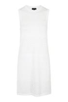 Topshop Pointelle Panel Dress