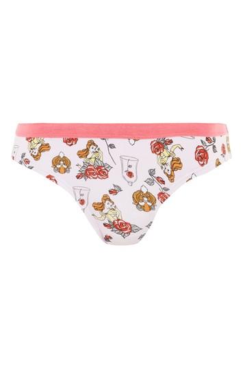 Topshop Beauty And The Beast Mini Knickers