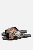Topshop Snake Design Sandals