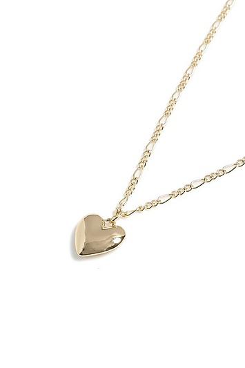 Topshop *ditsy Heart Necklace