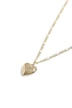 Topshop *ditsy Heart Necklace