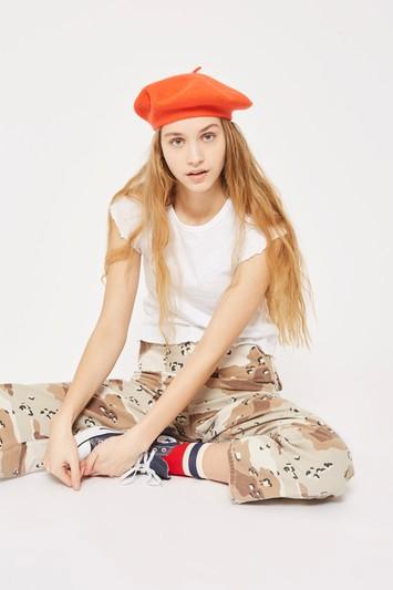 Topshop Slubby Lettuce T-shirt